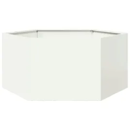 donica-ogrodowa-biala-szesciokatna-104x90x45-cm-stalowa