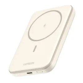 powerbank-magnetyczny-5000mah-ugreen-pb560-usb-c-15w-bezowy