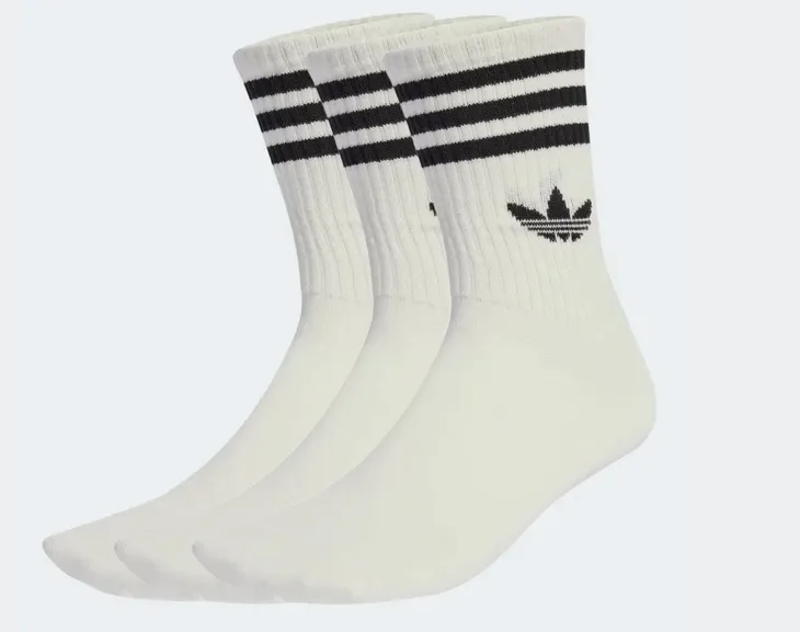 Skarpety ADIDAS białe rozmiar 36-40   6 PAR