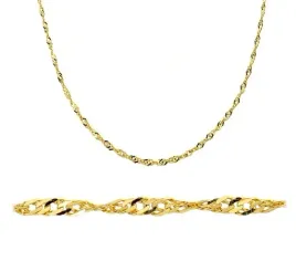 piekny-zloty-skrecany-lancuszek-singapur-50-cm-585