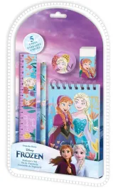 zestaw-akcesoriow-szkolnych-frozen-kraina-lodu-notes-olowek-linijka-gumka