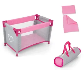 skladane-sliczne-lozeczko-dla-lalek-posciel-lisa-prestige-pink