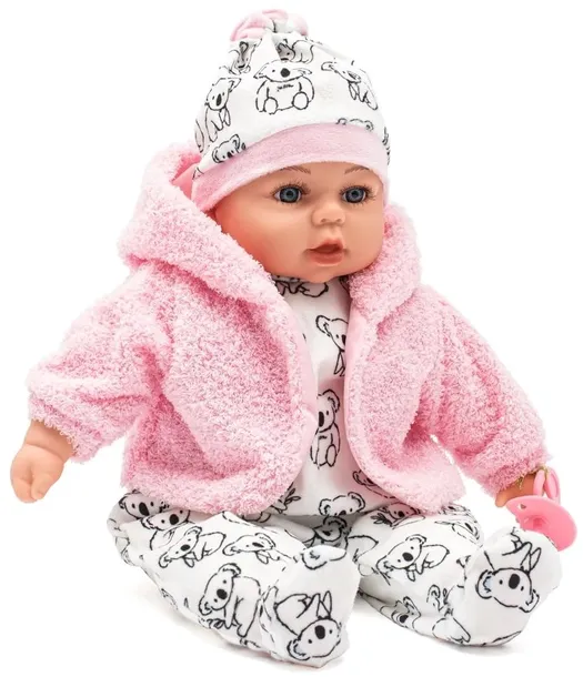 LALKA BABY MIX BOBAS MÓWI I ŚPIEWA PO POLSKU 46 CM MICHALINKA