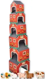 ukladanka-piramidka-z-kubeczkow-farma-kubeczki-figurki-zwierzat