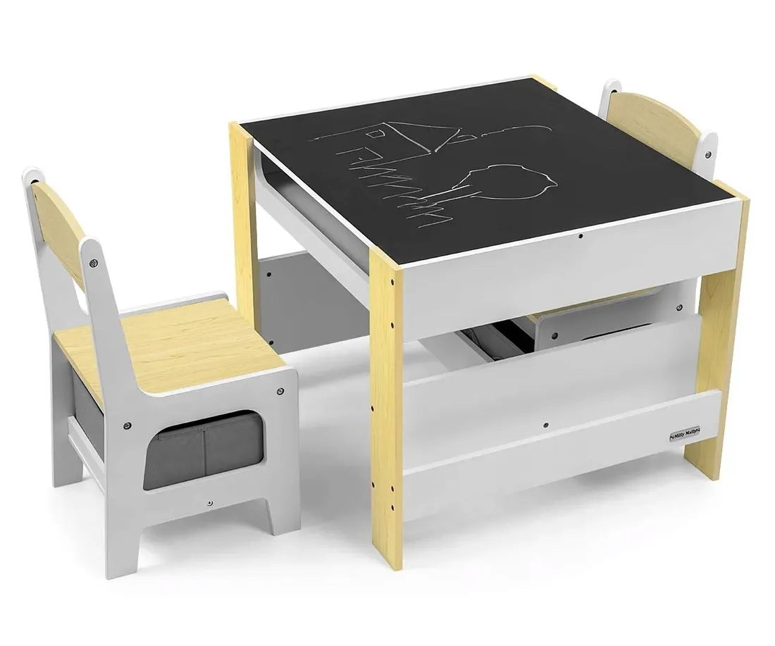 zestaw-mebli-stolik-i-dwa-krzeselka-tablica-szuflady-milly-mally-sven