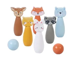 drewniane-kregle-zwierzeta-lesne-gra-zrecznosciowa