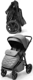 future-design-wozek-spacerowy-xplode-chrome-steel-graphite-stan-nowy