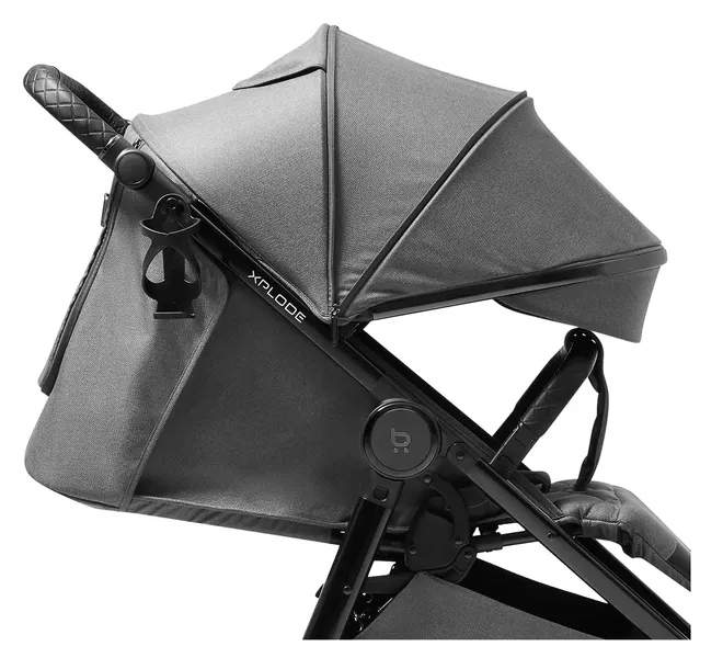 future-design-wozek-spacerowy-xplode-chrome-steel-graphite-kolor-odcienie-szarosci-i-srebra