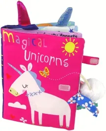 sensoryczna-miekka-kolorowa-ksiazeczka-jednorozec