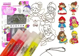 kreatywna-zabawa-zestaw-witraze-zawieszki-do-malowania-6-szt-ksiezniczki