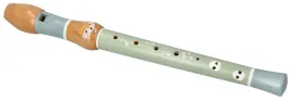 drewniany-flet-z-liskiem-instrument-muzyczny