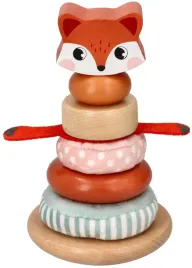 sensoryczna-ukladanka-drewniana-piramidka-lisek