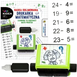 drukarka-matematyczna-nauka-liczenia-odejmowanie-pieczatka