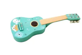drewniana-gitara-dla-dzieci-lesne-zwierzatka