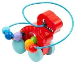 zabawka-drewniana-do-raczki-petla-dinozaur