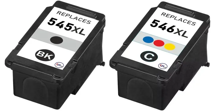 TUSZE XL do Canon PG 545 + CL 546 iP 2820 MG 2450 2950 3050 MX 495 TS 3150