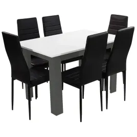 zestaw-stol-120x80-blat-bialy-nogi-szare-6-czarnych-krzesel-nicea
