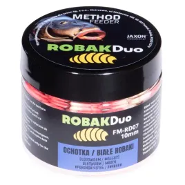 robak-duo-8mm-25g-jaxon-zaneta-method-feeder-ochotka-biale-robaki
