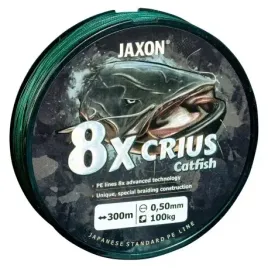 plecionka-jaxon-crius-8x-catfish-zielona-037mm-300m-1szt-na-suma-spinning