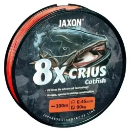 plecionka-jaxon-crius-8x-catfish-pomarancz-037mm-300m-1szt-na-suma