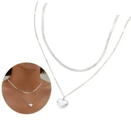 naszyjnik-lancuszek-srebrne-serduszko-celebrytka