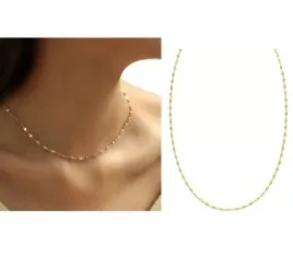 naszyjnik-zloty-lancuszek-40-cm-brillance-stal-chirurgiczna