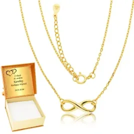 zloty-lancuszek-nieskonczonosc-celebrytka-grawer