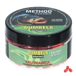 dumbels-sinking-method-feeder-truskawka-50g-8-10mm