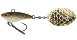 przyneta-mikado-wirujacy-ogonek-m-tail-3g-dirty-olive-na-ryby-spinning