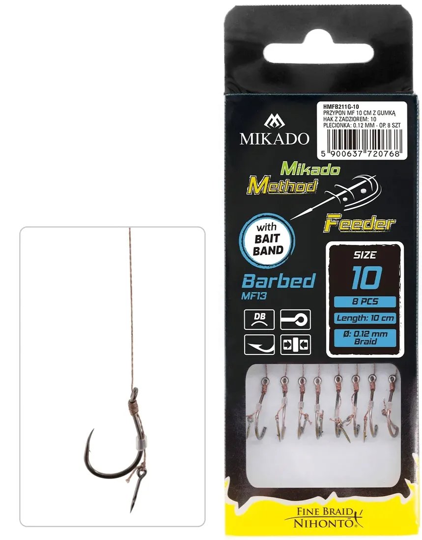 przypon-method-feeder-z-igla-mikado