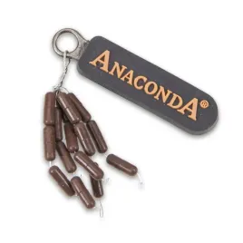 ciezarek-na-zylke-anaconda-rig-weights-31mm-brazowy-15szt