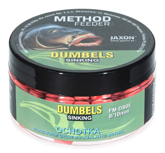 dumbels-sinking-method-feeder-ochotka-50g-8-10mm-liczba-sztuk-1-szt