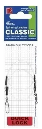 przypon-dragon-quick-lock-fluorocarbon-10kg-25cm-skuteczny-drapieznikowy-stan-nowy