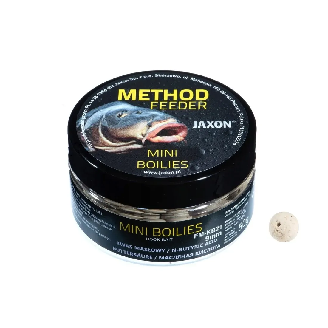 kulki-mini-method-feeder-kwas-maslowy-50g-9mm