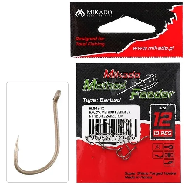 haczyk-method-feeder-nr-8-br-z-zadziorem-mikado-marka-mikado
