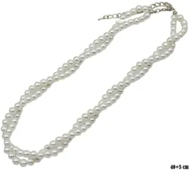 korale-koraliki-perly-perelki-bialy-zapiecie-przedluzka-lancuszek-dl-45cm