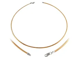 naszyjnik-kolia-tasma-wloska-dwustronna-srebrno-zlota-925-gladka-fn295