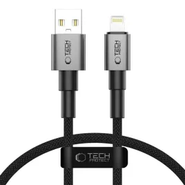 tech-protect-ultraboost-dna-lightning-cable-12w-2-4a-25cm-iron-grey