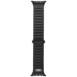 pasek-audi-logo-genuine-leather-magnetic-ring-do-apple-watch-44-45-46-49mm