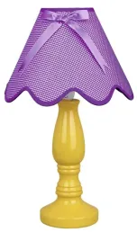 lampka-lola-gabinetowa-zolta-1x40w-e14-abazur-fioletowy-candellux