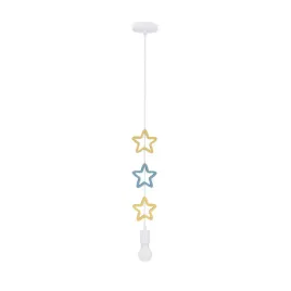 stars-lampa-wiszaca-1x20w-e27-iq-kids-zloty-niebieski-candellux