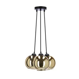 trio-lampa-wiszaca-czarny-3x60w-e27-klosz-zloty-candellux