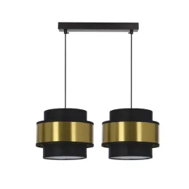 prestige-lampa-wiszaca-czarny-2x40w-e27-abazur-czarny-zloty-candellux