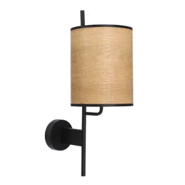 zeta-lampa-kinkiet-czarny-1x40w-e27-abazur-orzechowy-candellux