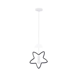 star-c-lampa-wiszaca-1x20w-e27-iq-kids-czarny-bialy-candellux