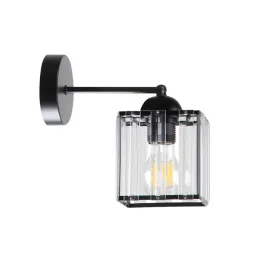 glassia-lampa-kinkiet-czarny-1x40-e27-klosz-czarny-krysztaly-bezbarwne-cand