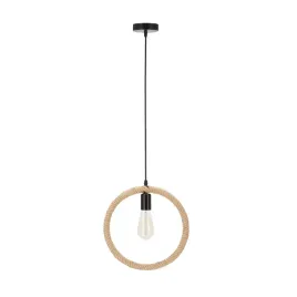 kolo-lampa-wiszaca-czarny-bezowy-1x40w-e27-candellux