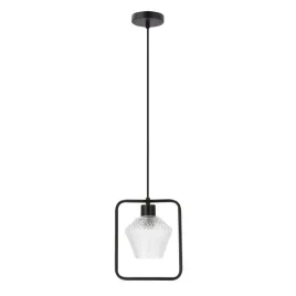 niko-lampa-wiszaca-czarny-1x40w-e27-klosz-bezbarwny-karbowany-candellux