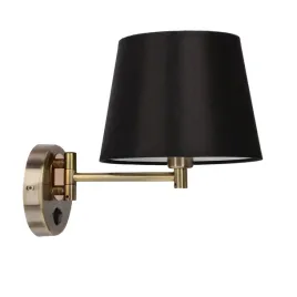 ibis-lampa-kinkiet-patynowy-1x40w-e14-abazur-czarny-candellux