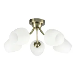 zina-lampa-sufitowa-patynowy-5x40-e27-klosz-bialy-candellux
